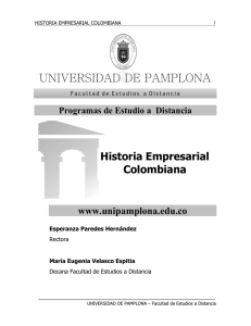 Historia Empresarial Colombiana