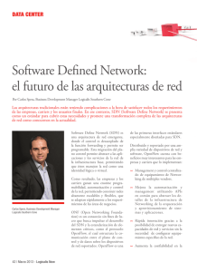 Software Defined Network: el futuro de las arquitecturas de red