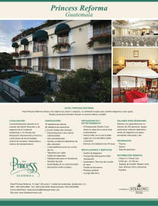 Fact Sheet ESP - Hoteles Princess