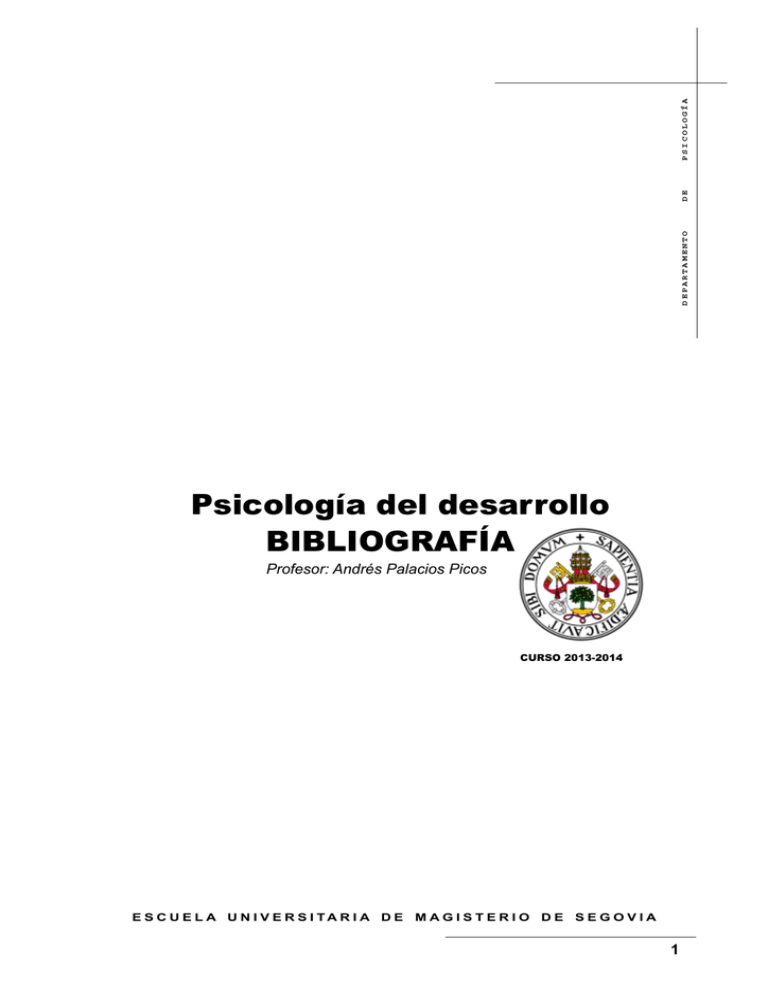 Psicolog A Del Desarrollo Bibliograf A