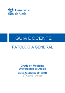 patología general - Universidad de Alcalá