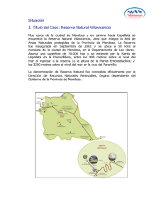 Situación 1. Título del Caso: Reserva Natural Villavicencio