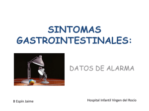 SINTOMAS GASTROINTESTINALES: