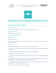 universidad autónoma chapingo (uach)