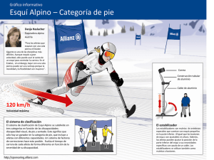Esquí alpino paralímpico