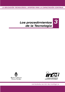 3 - Los procedimientos de la Tecnología