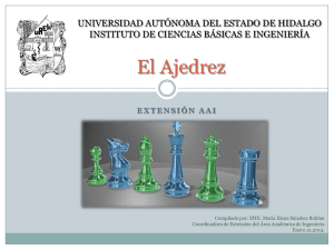 El Ajedrez - Universidad Autónoma del Estado de Hidalgo