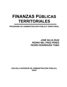 finanzas públicas - Presidencia de la República