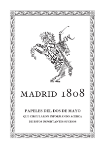 Pepeles del Dos de mayo - MEMORIA DE MADRID. Madrid 1808