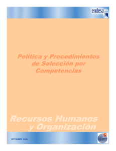 Recursos Humanos y Organización