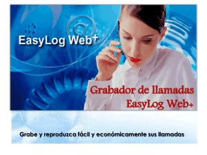 Folleto EasyLog Web+