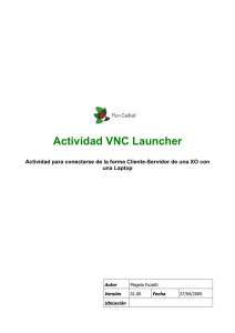 Actividad VNC Launcher