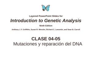 Introduction to Genetic Analysis CLASE 04