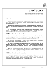 CAPÍTULO X - Instrucción de Acero Estructural (EAE)