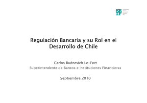 SBIF.cl - Regulación Bancaria y su Rol en el Desarrollo de Chile
