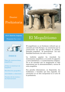 El Megalitismo - IES Juan de Mairena
