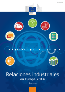 Resumen de Relaciones Industriales en Europa 2014