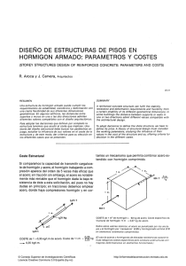 Diseño de estructuras de pisos en hormigón armado: parámetros y