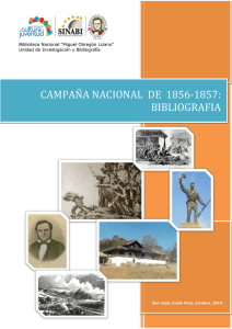 campaña nacional de 1856-1857: bibliografia