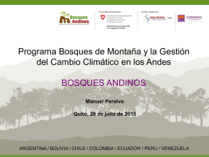 Programa Bosques Andinos