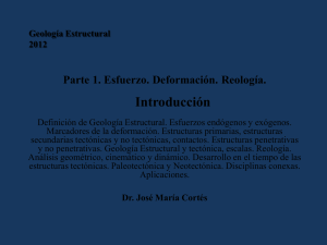 Geología Estructural 2012