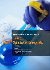 Tema 5 Senalizacion - Colegio Oficial de Farmaceuticos de Granada