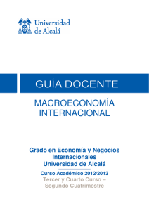 macroeconomía internacional
