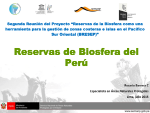 Reservas de Biosfera del Perú