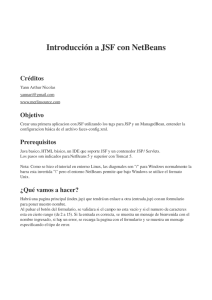 Introducción a JSF con NetBeans