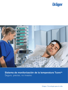 Sistema de monitorización de la temperatura Tcore ®
