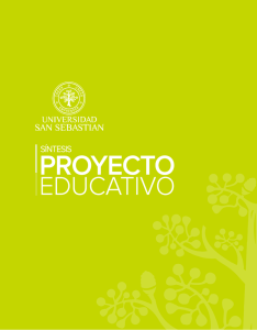Proyecto Educativo - Universidad San Sebastián
