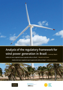 ABEEólica - Analysis of the regulatory framework for wind power
