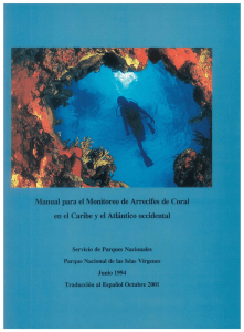 Manual para el Monitoreo de Arrecifes de Coral en el Caribe y el