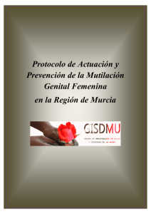 Protocolo de actuación para prevenir la Mutilación Genital Femenina