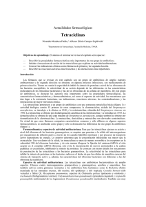 Tetraciclinas - E-journal