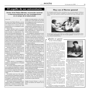 pagina 18. - La gaceta de la Universidad de Guadalajara