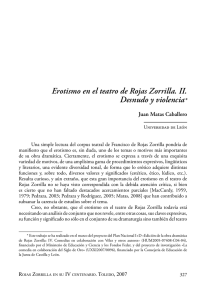 pdf Erotismo en el teatro de Rojas Zorrilla. II. Desnudo y violencia