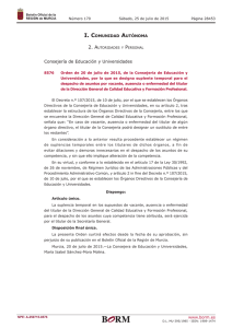 Orden de 20 de julio de 2015 - Boletín Oficial de la Región de Murcia