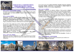 Programa del viaje a Roma-PDF