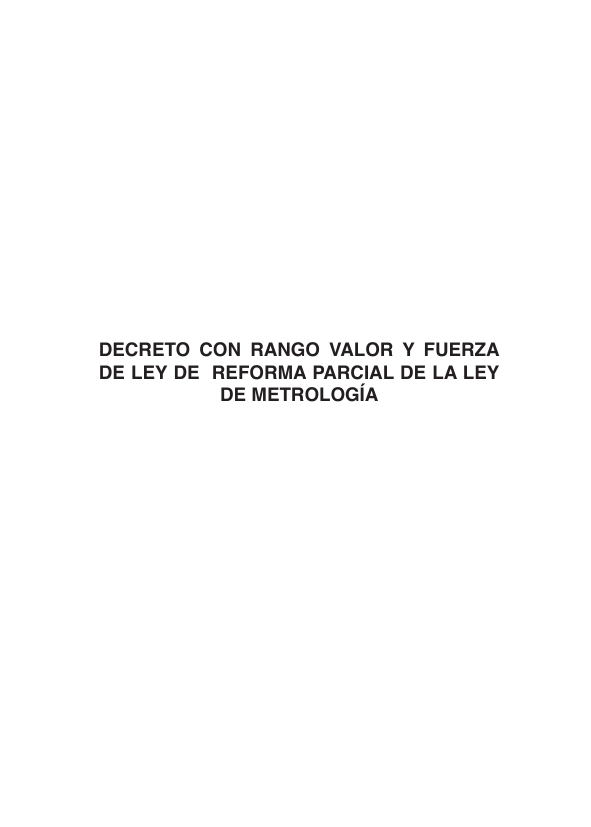 DECRETO CON RANGO VALOR Y FUERZA DE LEY DE REFORMA