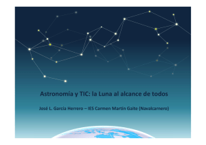 Astronomía y TIC: la Luna al alcance de todos