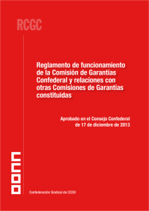 documento - Confederación Sindical de Comisiones Obreras