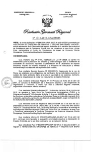 073-2011-GRA/ARMA - Gobierno Regional de Arequipa