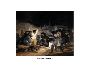 pintura neoclásica. francisco de goya.