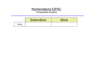 Nomenclatura IUPAC