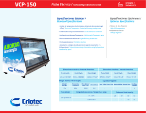 VCP-150 - CRIOTEC