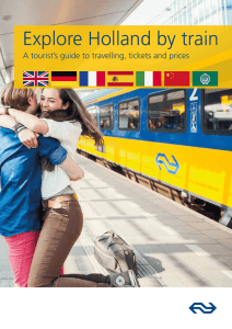 Explore Holland by train