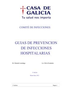 guias de prevencion de infecciones hospitalarias