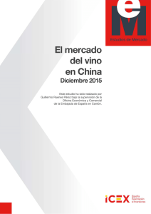 El mercado del vino en China 2015