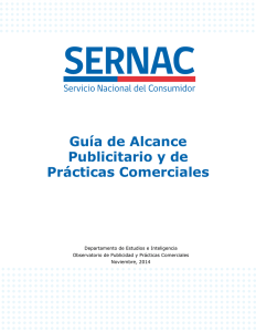 Guía de Alcance Publicitario y de Prácticas Comerciales